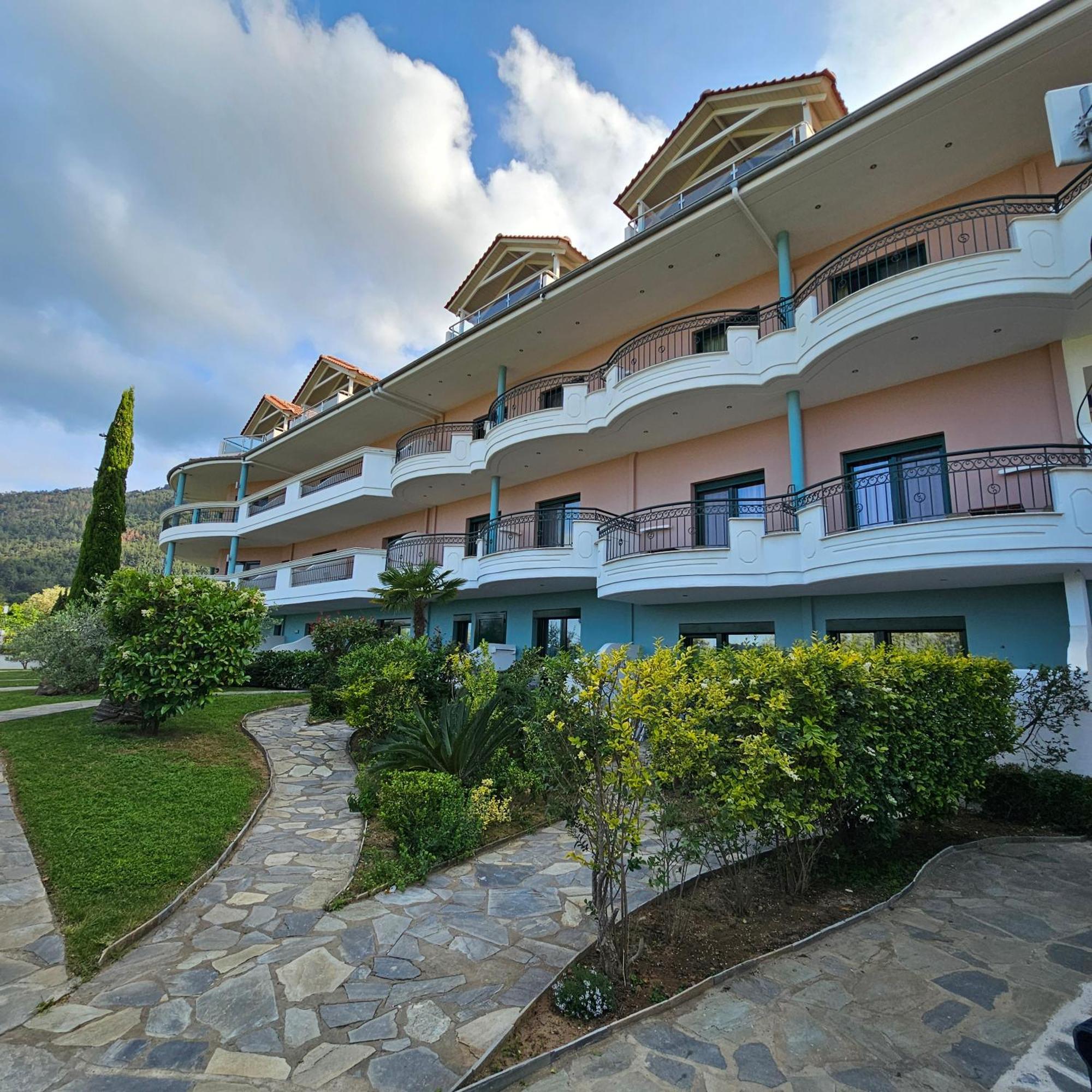 Ocean Beach Hotel Skala Potamia  Exterior photo